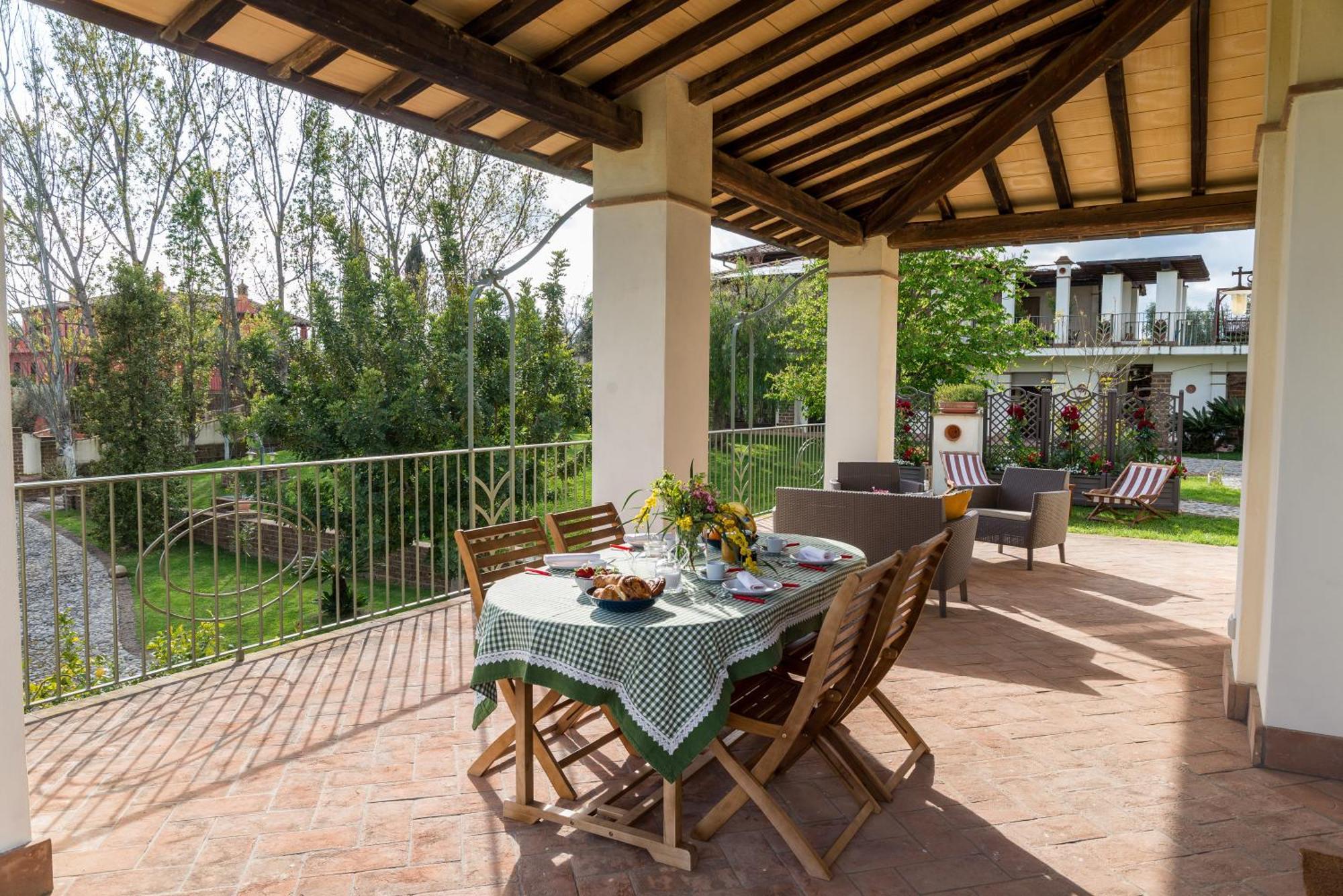 Villa Gli Eucalipti Cerveteri Bagian luar foto