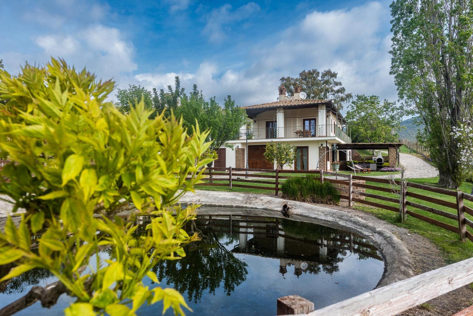 Villa Gli Eucalipti Cerveteri Bagian luar foto