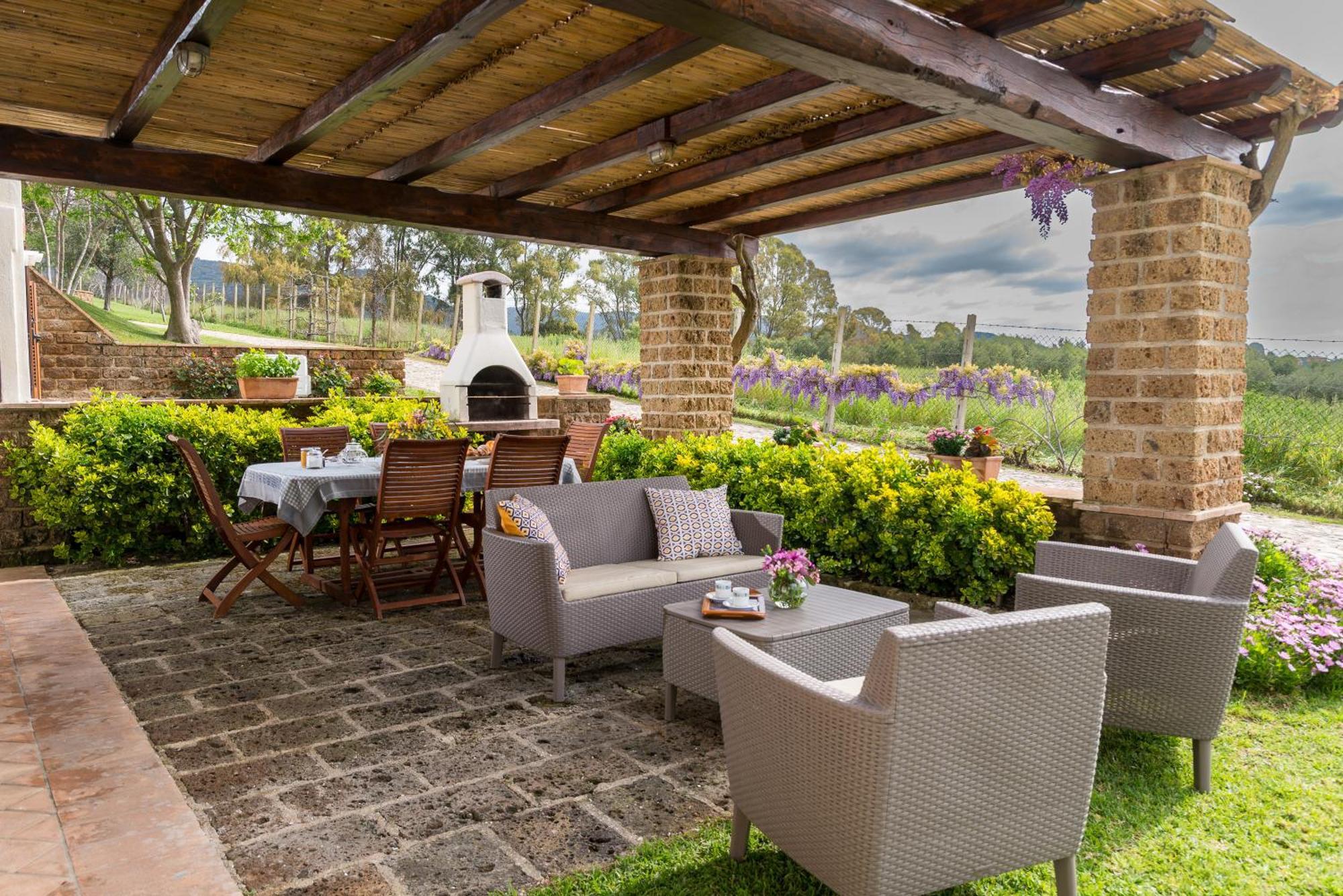 Villa Gli Eucalipti Cerveteri Bagian luar foto
