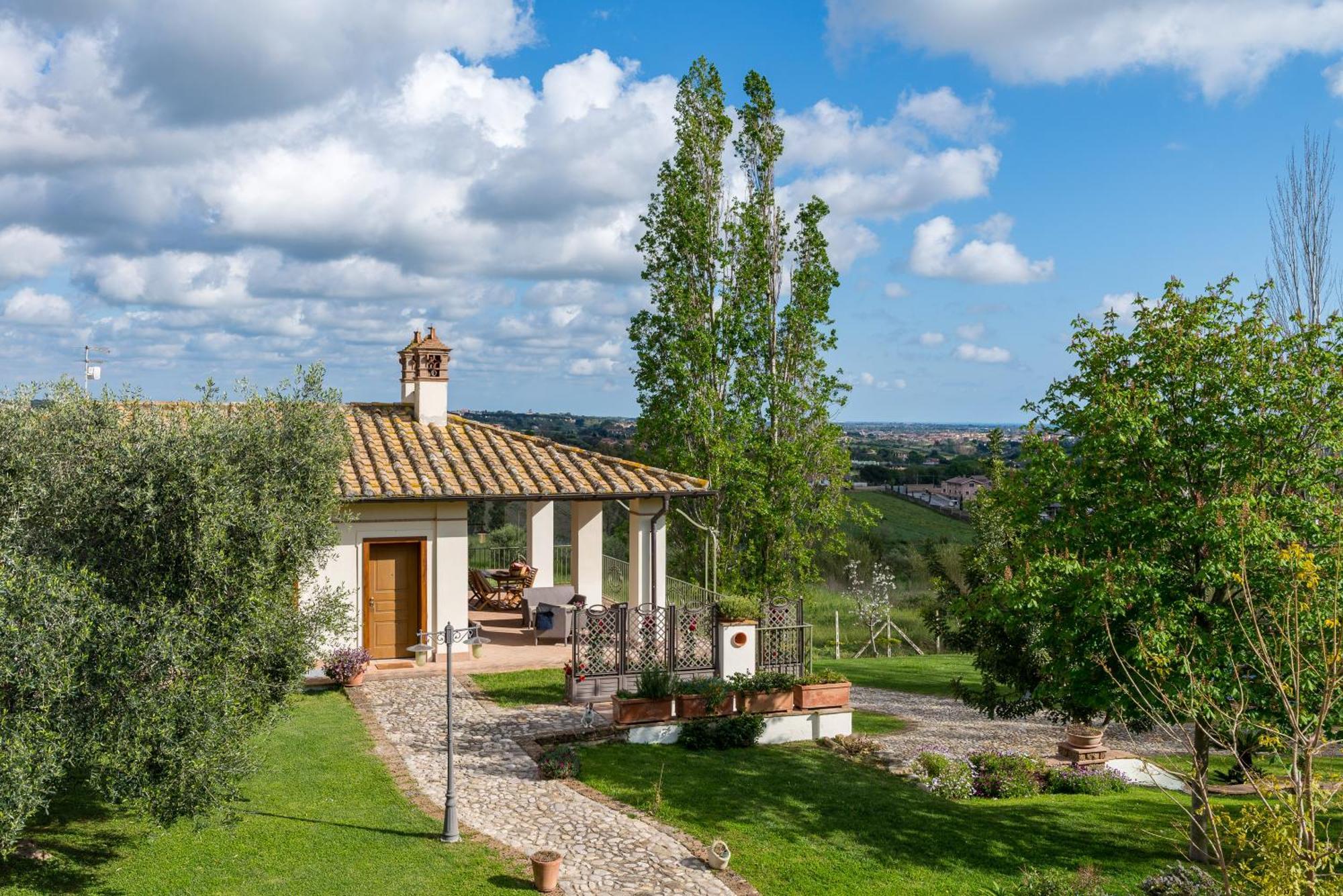 Villa Gli Eucalipti Cerveteri Ruang foto